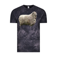 Cloud Black lincoln sheep Vintage Tee - LillyAllenDesigns