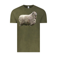 Vintage Olive lincoln sheep Vintage Tee - LillyAllenDesigns