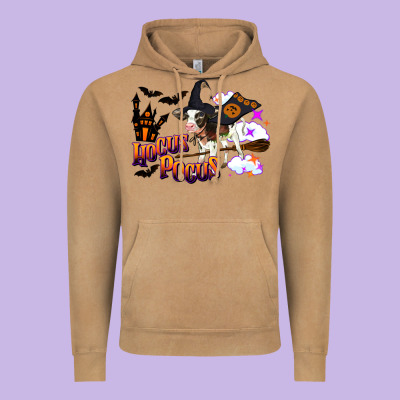 Hocus Pocus Holstein Baby Vintage Hoodie Designed By Lillyallendesigns