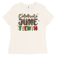 Bone celebrate juneteenth Ladies Tee - MaliasSmallBusiness