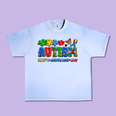 Autism Accept Understand Love Urban Heavy Tee Designed By Artiststas