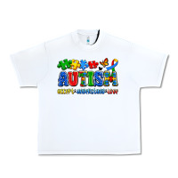White autism accept understand love Urban Heavy Tee - Artiststas