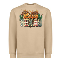 Mushroom Love Texas 4th of july Heavyweight Sweatshirt - HowdyJamesFarm