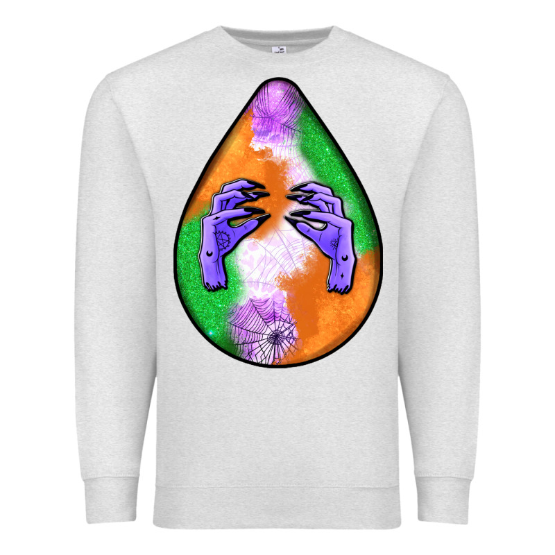 Halloween Hands Teardrop Premium Sweatshirt by BundleAndBundleShop | Teevron
