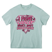 Arona i fight cancer whats your super power Heavy Core Tee - MaliasSmallBusiness