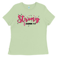 Matcha strong joshua 1 9 Ladies Tee - MaliasSmallBusiness