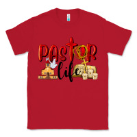 Red Pastor Life Classic Tee - LillyAllenDesigns