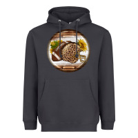 Smoke american football round earrings Heavyweight Hoodie - BundleAndBundleShop