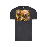 Vintage Black western simmental bull Vintage Tee - LillyAllenDesigns
