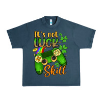 Midnight Navy it s not luck skill Urban Heavy Tee - Artiststas