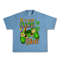 Pebble Blue it s not luck skill Urban Heavy Tee - Artiststas