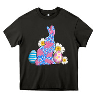 Asphalt easter bunny wıth easter eggs Heavy Core Tee - AdoDesignShop