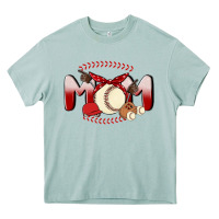 Arona baseball mom Heavy Core Tee - MaliasSmallBusiness