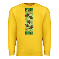 Lemon american football with lightning bolt  pen wrap Premium Sweatshirt - BundleAndBundleShop