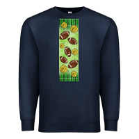 Navy american football with lightning bolt  pen wrap Premium Sweatshirt - BundleAndBundleShop