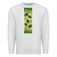 Oatmeal Heather american football with lightning bolt  pen wrap Premium Sweatshirt - BundleAndBundleShop