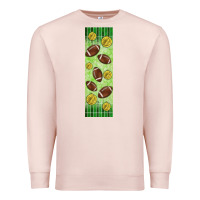Pale Pink american football with lightning bolt  pen wrap Premium Sweatshirt - BundleAndBundleShop