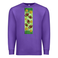 Purple american football with lightning bolt  pen wrap Premium Sweatshirt - BundleAndBundleShop