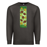 Smoke american football with lightning bolt  pen wrap Premium Sweatshirt - BundleAndBundleShop
