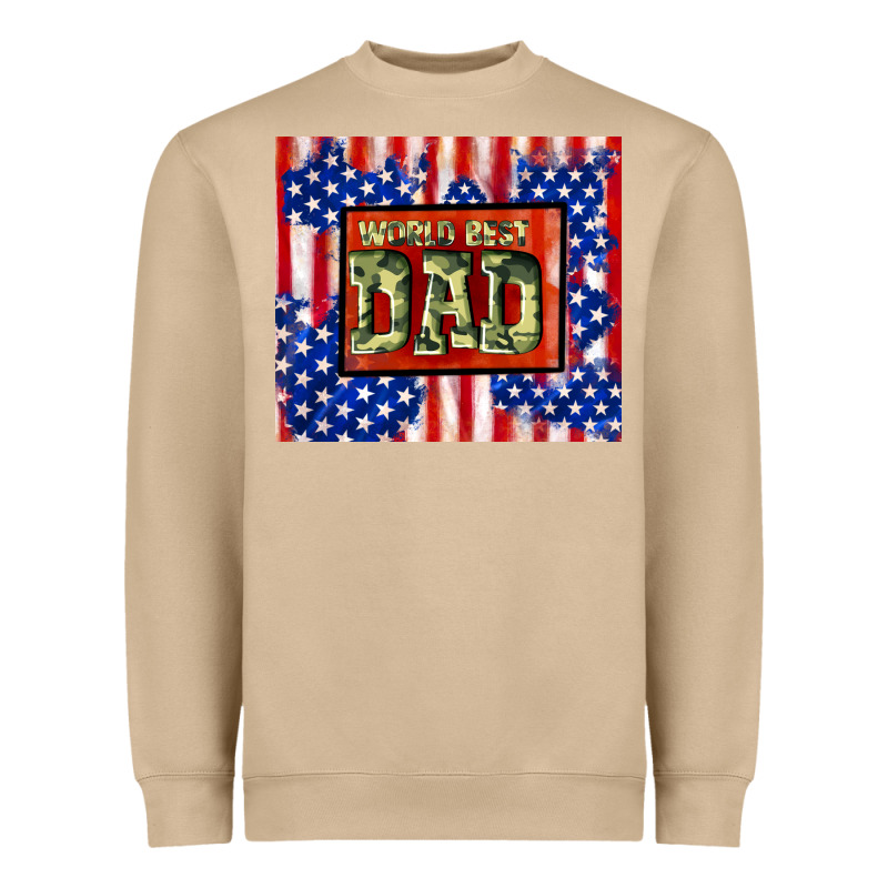 World Best Dad Heavyweight Sweatshirt by TumblerDesignByShophia | Teevron