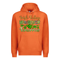 Carrot St. Patrick's Irish today hungover tomorrow Premium Hoodie - OliviaCreatesArt