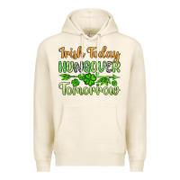 Tofu St. Patrick's Irish today hungover tomorrow Premium Hoodie - OliviaCreatesArt