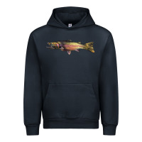 Navy Steelhead Trout Urban Hoodie - LillyAllenDesigns