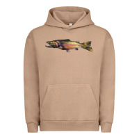Pigment Burro Steelhead Trout Urban Hoodie - LillyAllenDesigns