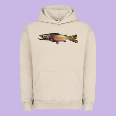 Steelhead Trout Urban Hoodie Designed By Lillyallendesigns