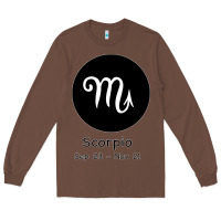 Chestnut Scorpio Horoscope Long Sleeve Tee - Bettercallsaul