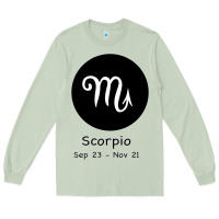 Matcha Scorpio Horoscope Long Sleeve Tee - Bettercallsaul
