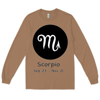 Toasted Coconut Scorpio Horoscope Long Sleeve Tee - Bettercallsaul