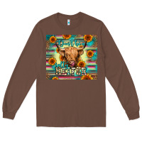 Chestnut don't be a salty heifer Long Sleeve Tee - Jasminsmagicworld