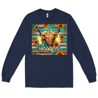 Navy don't be a salty heifer Long Sleeve Tee - Jasminsmagicworld