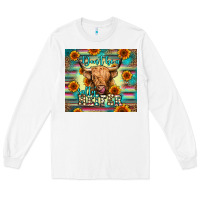 White don't be a salty heifer Long Sleeve Tee - Jasminsmagicworld
