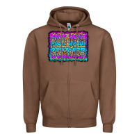 Chestnut Hot Mom Summer Leopard Zipper Hoodie - CowCowDesign