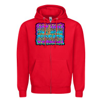 Red Hot Mom Summer Leopard Zipper Hoodie - CowCowDesign
