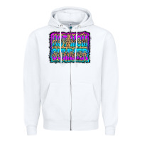 White Hot Mom Summer Leopard Zipper Hoodie - CowCowDesign