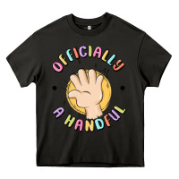 Asphalt officially a handful Heavy Core Tee - MaliasSmallBusiness