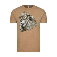 Vintage Coffee lincoln sheep head Vintage Tee - LillyAllenDesigns