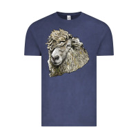 Vintage Denim lincoln sheep head Vintage Tee - LillyAllenDesigns