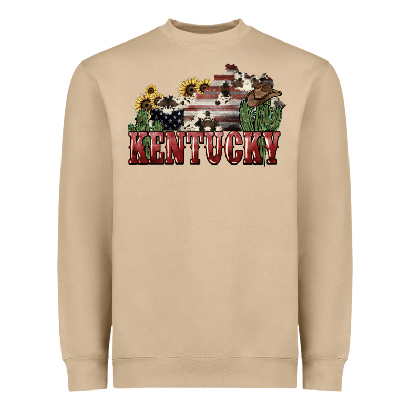 Kentucky 4th Of July Heavyweight Sweatshirt by HowdyJamesFarm | Teevron
