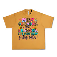 Peanut Butter mom grandma great grandma it's just keeps getting Urban Heavy Tee - Artiststas
