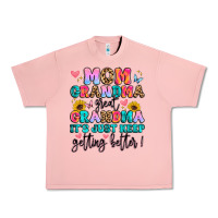 Salmon mom grandma great grandma it's just keeps getting Urban Heavy Tee - Artiststas