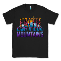 Black Faith Can Move Mountains Classic Tee - LillyAllenDesigns
