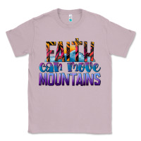 Lilac Faith Can Move Mountains Classic Tee - LillyAllenDesigns