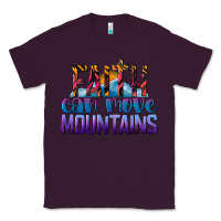 Plum Faith Can Move Mountains Classic Tee - LillyAllenDesigns