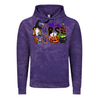 Cloud Purple Halloween Nurse Vintage Hoodie - LillyAllenDesigns
