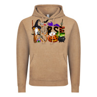 Vintage Coffee Halloween Nurse Vintage Hoodie - LillyAllenDesigns