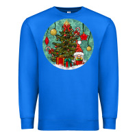 True Royal christmas tree and gnome Premium Sweatshirt - BundleAndBundleShop